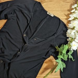 T by Alexander Wang V Neck Long Cardigan